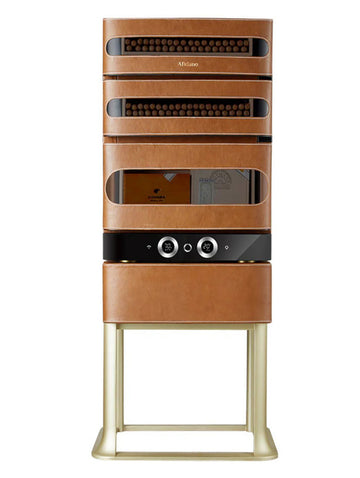 Afidano L3 Leather Series Electronic Humidor | 250 Cigars