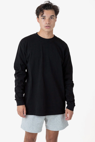 1807GD, Los Angeles Apparel, Garment Dye Long-Sleeve Tee