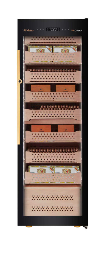 Afidano B8 Steel Series Electronic Humidor | 2500 Cigars