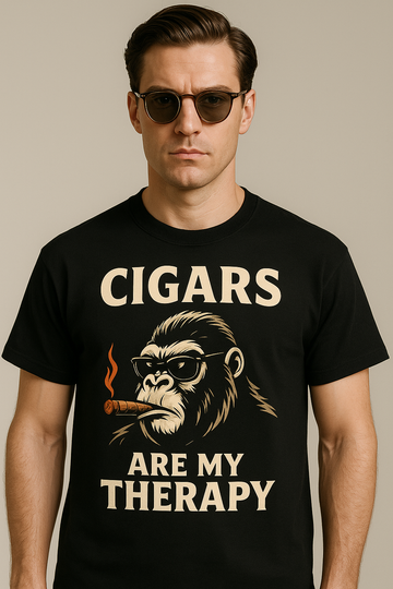 Cuban Cigar Graphic T-Shirt – Vintage Cuba Print Tee