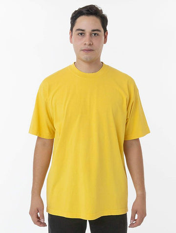 1801GD, Los Angeles Apparel, 6.5oz Garment Dye Crew Neck T-Shirt