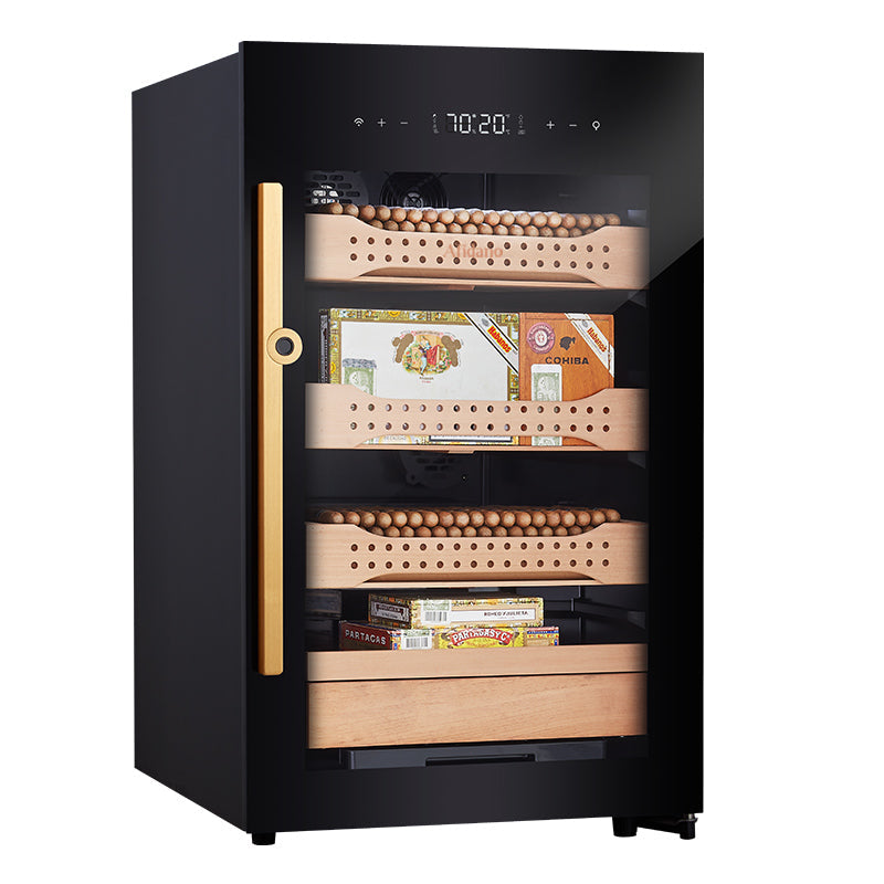 Afidano B2 Steel Series Electronic Humidor | 850 Cigars (Restocking in 45-50 Days)