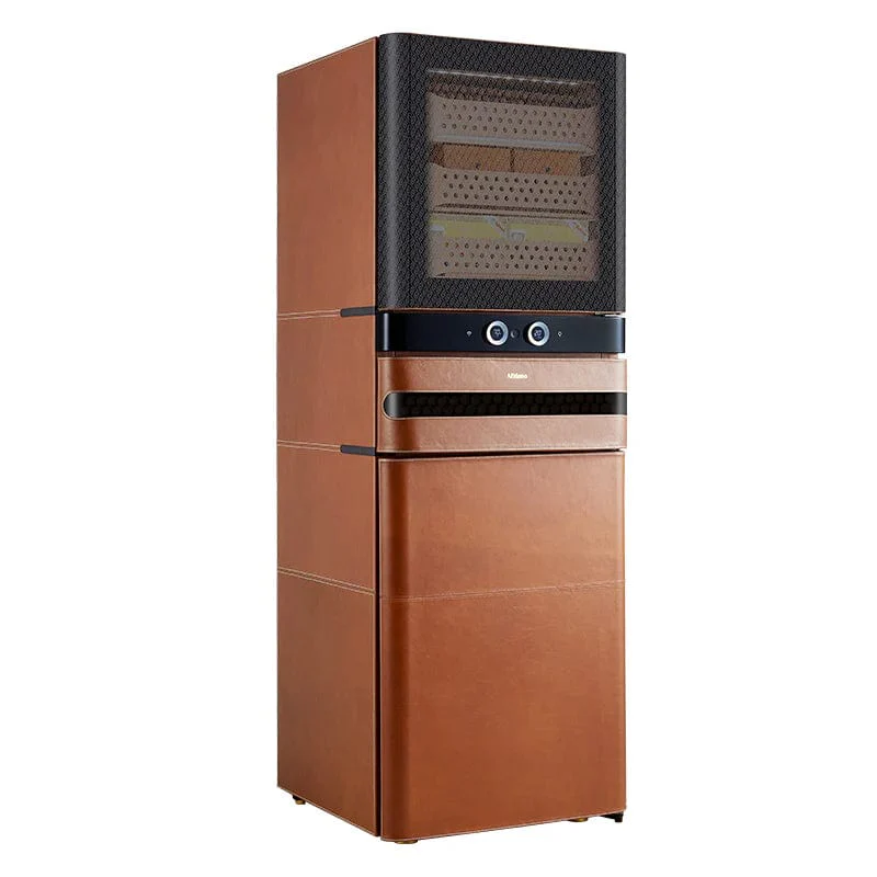 Afidano L6 Leather Series Electronic Humidor |2000 Cigars