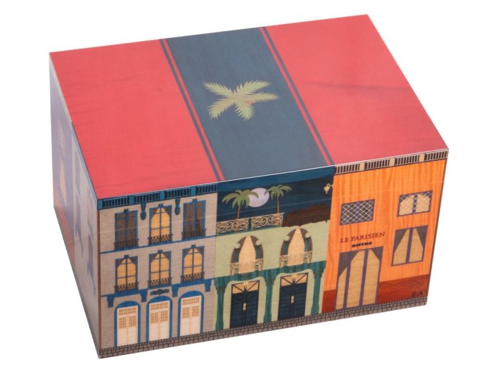 CASA CUBANA PARISIAN NIGHTS Elie Bleu Humidors 75 Cigars:  CC15SY075T3