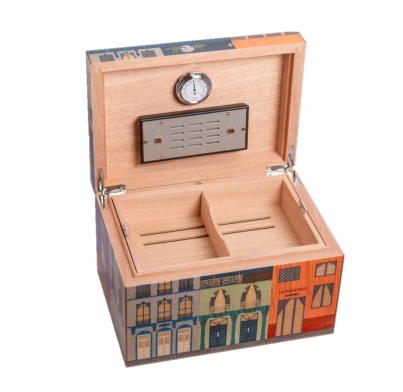CASA CUBANA PARISIAN NIGHTS Elie Bleu Humidors 75 Cigars:  CC15SY075T3