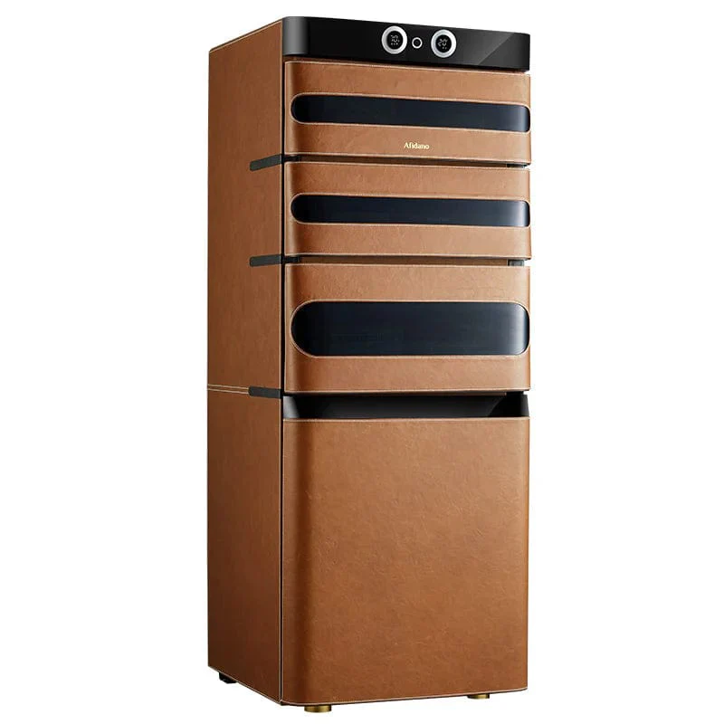 Afidano L5 Leather Series Electronic Humidor | 1200 Cigars
