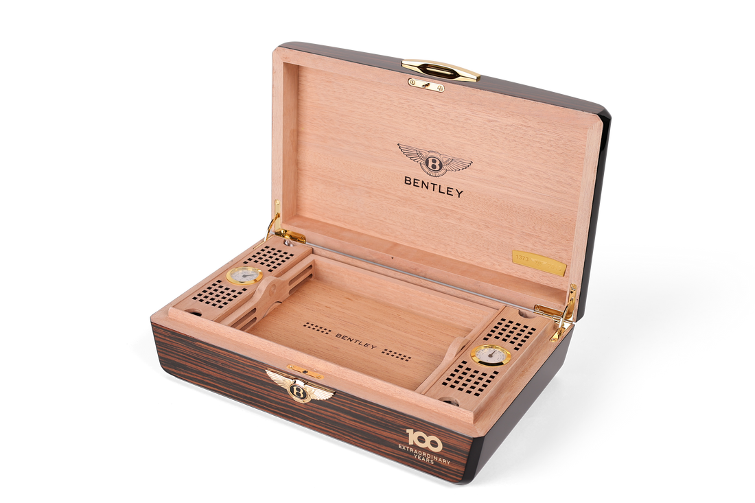 Cuba Havana Bentley Spanish Cedar Cigar Box with 130-140 cigars