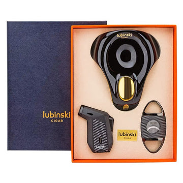 Classic 3-Piece Accessory Gift Set – Black & Gold