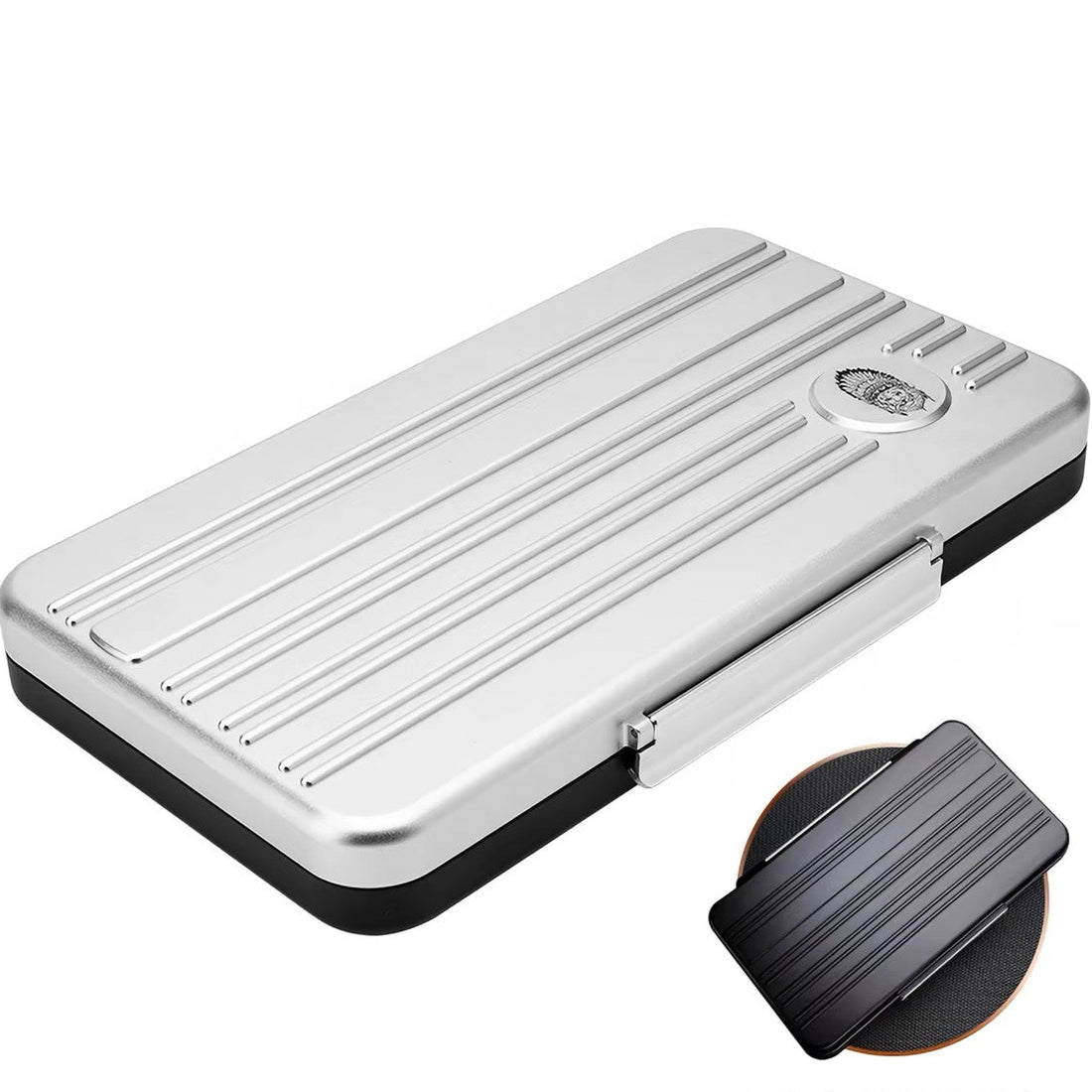 Ribbed Portable Storage Case