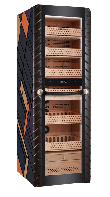 Afidano C8 Art Series Electronic Humidor | 2500 Cigars