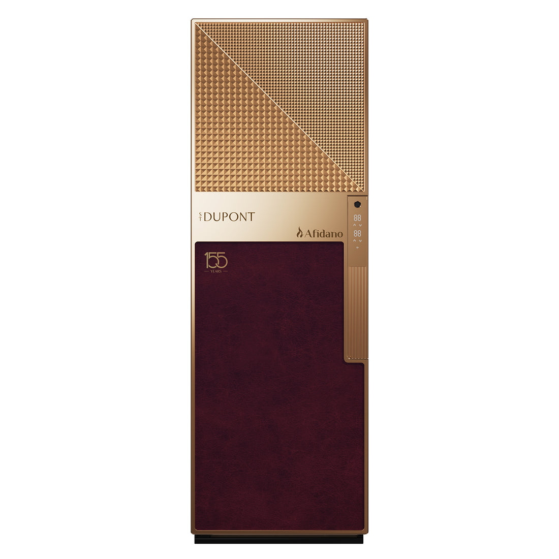 Afidano × S.T. Dupont Flame Gold 155th Anniversary Limited Edition Electronic Humidor | 2,500–3,000 Cigars