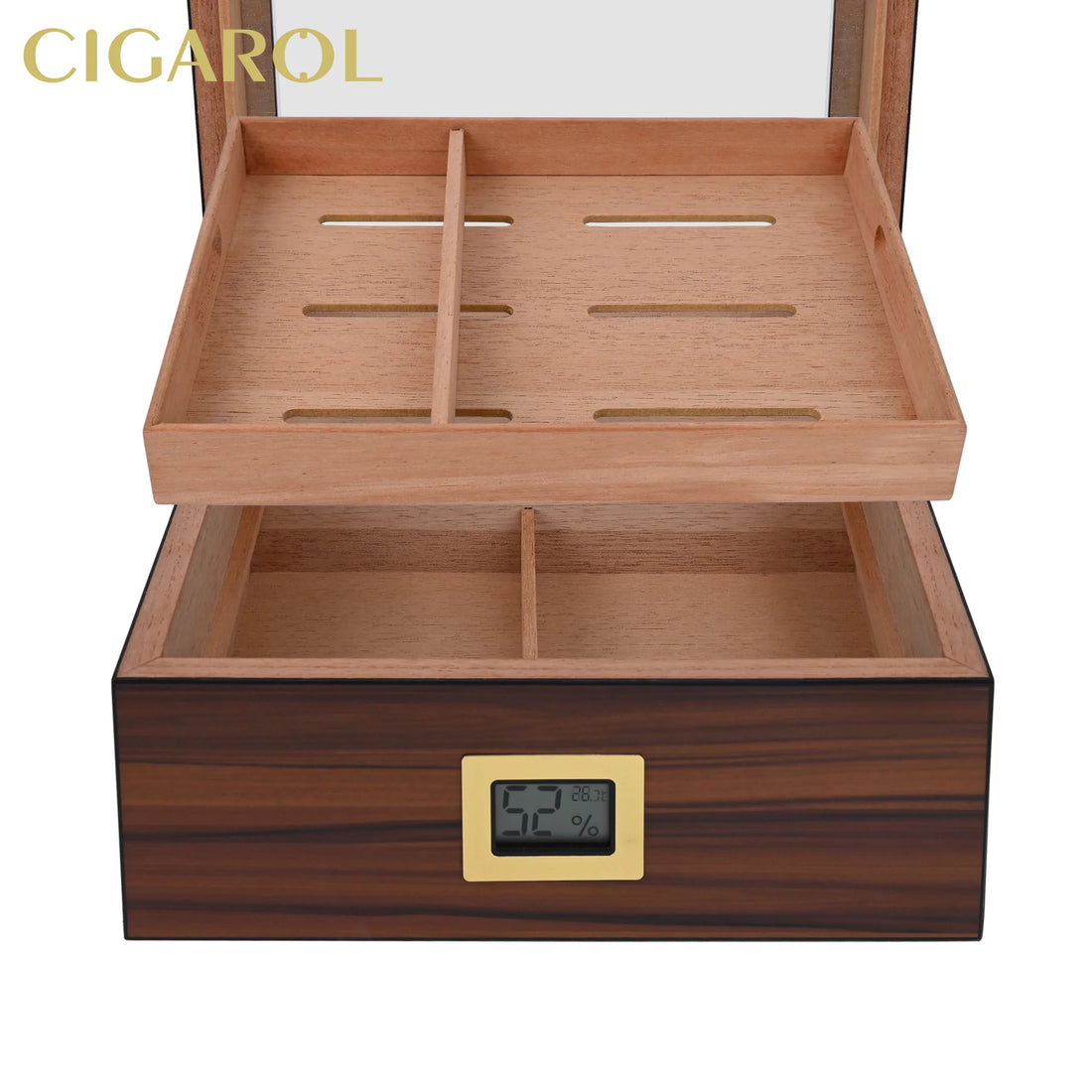 Matt Finish Cigar Box with 50 cigars
