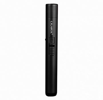 CIGAROL Refillable Cigar Torch Lighter, Single Jet Flame