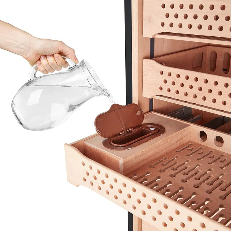 Afidano B8 Steel Series Electronic Humidor | 2500 Cigars