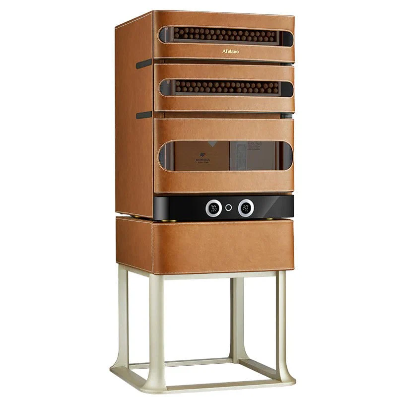 Afidano L3 Leather Series Electronic Humidor | 250 Cigars